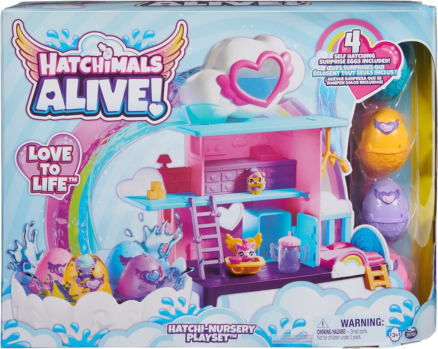 Hatchimals CollEGGtibles Hatchi-Nursery Deluxe Playset