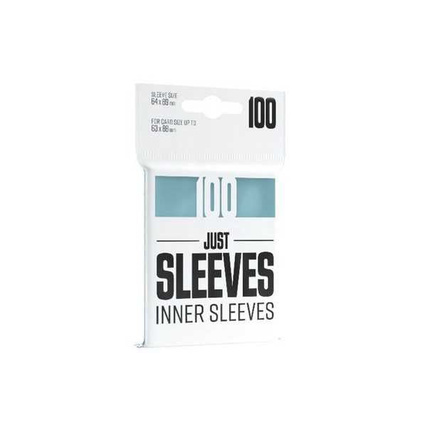 Gamegenic Just Sleeves: 100 Inner Sleeves