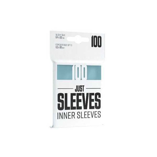 Gamegenic Just Sleeves: 100 Inner Sleeves