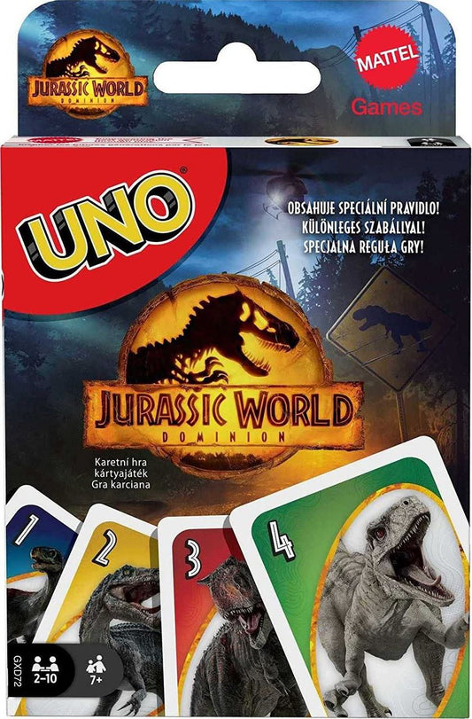 UNO Jurassic World Dominion Card Game