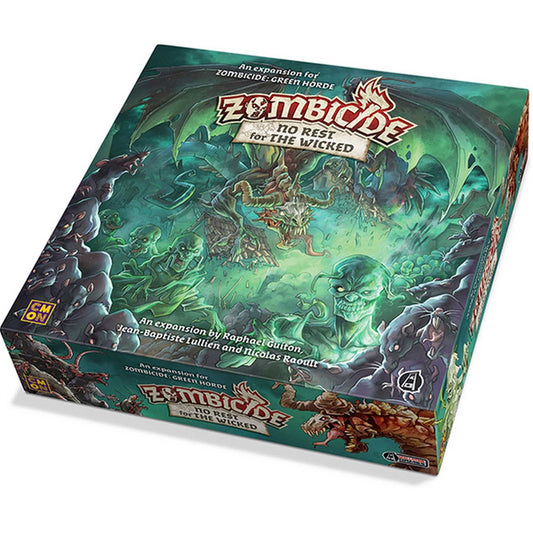 Zombicide Green Horde No Rest For The Wicked Expansion Board Game