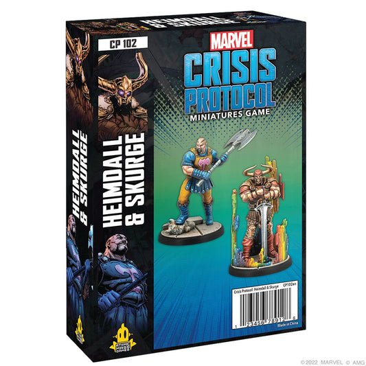 Heimdall & Skurge: Marvel Crisis Protocol Miniatures