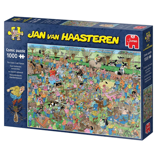 Jumbo Jan Van Haasteren The Dutch Craft Market Jigsaw Puzzle - 1000 Pieces