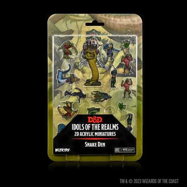 D&D Idols of the Realms Snake Den - Scales & Tails - 2D Set