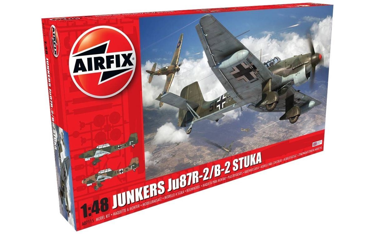 Junkers JU87B-2/R-2 Series 7 1:48 Air Fix Model Kit