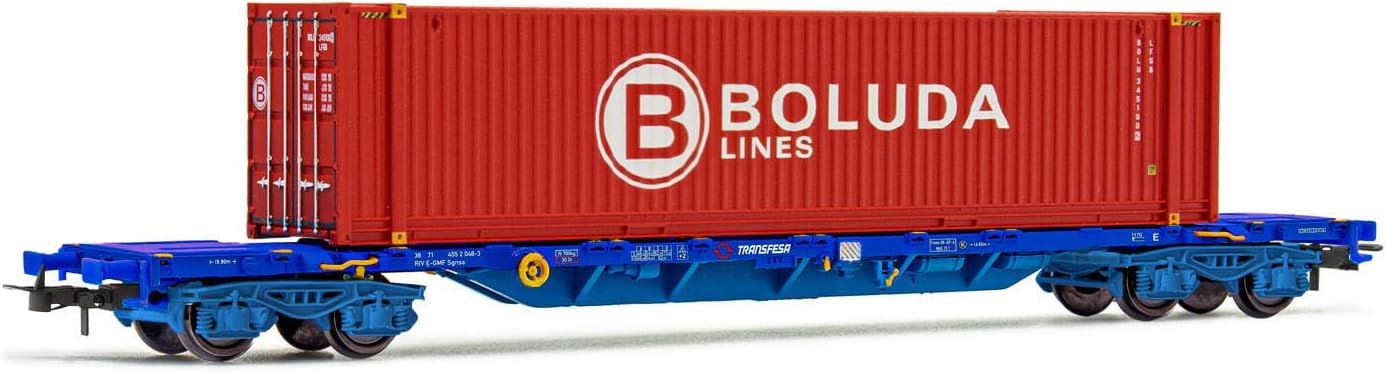 Electrotren Transfesa 4-axle container wagon MMC3 with 40' or 45' conta
