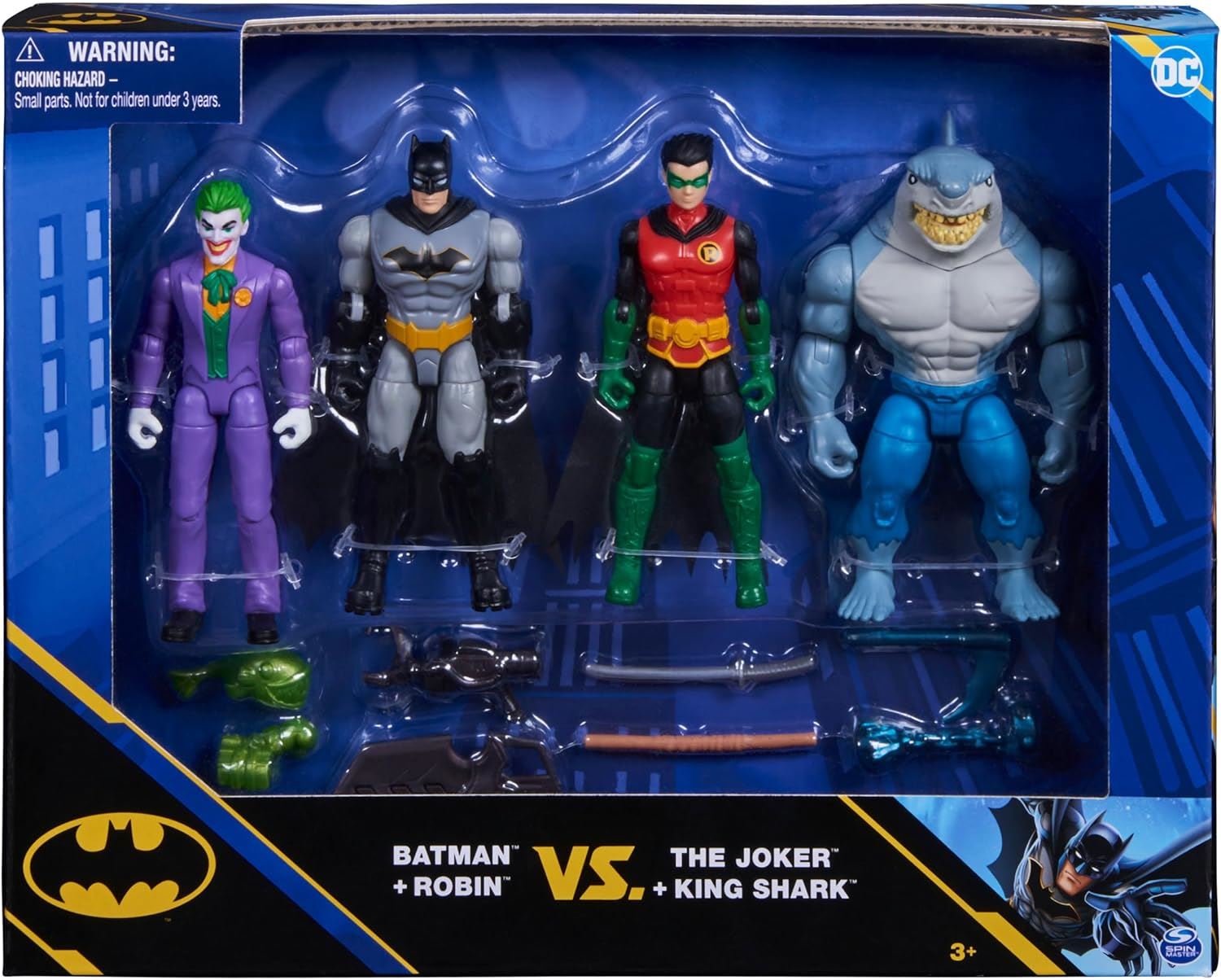 DC Comics Batman Figures Set of 4	