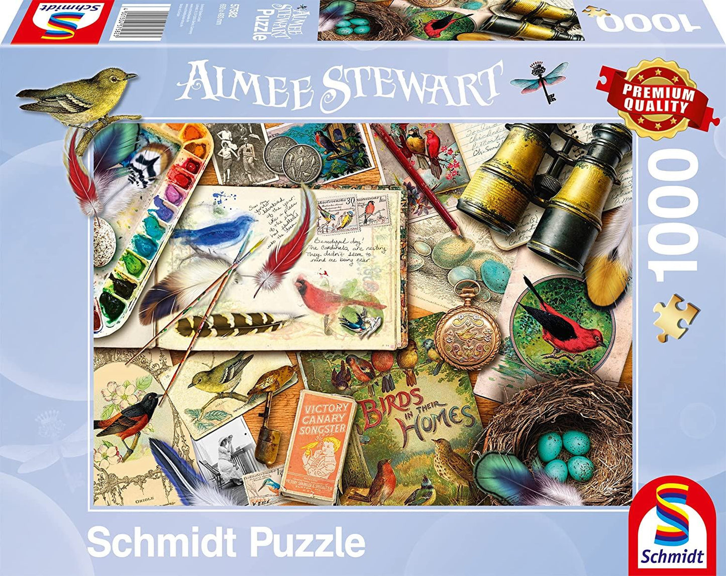 Schmidt Aimee Stewart: Birdwatching 1000 Piece Jigsaw Puzzle