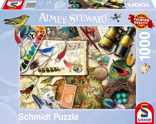 Schmidt Aimee Stewart: Birdwatching 1000 Piece Jigsaw Puzzle