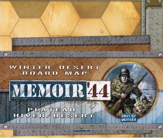 Memoir '44 Days of Wonder Winter Desert Board Expansion Board Game