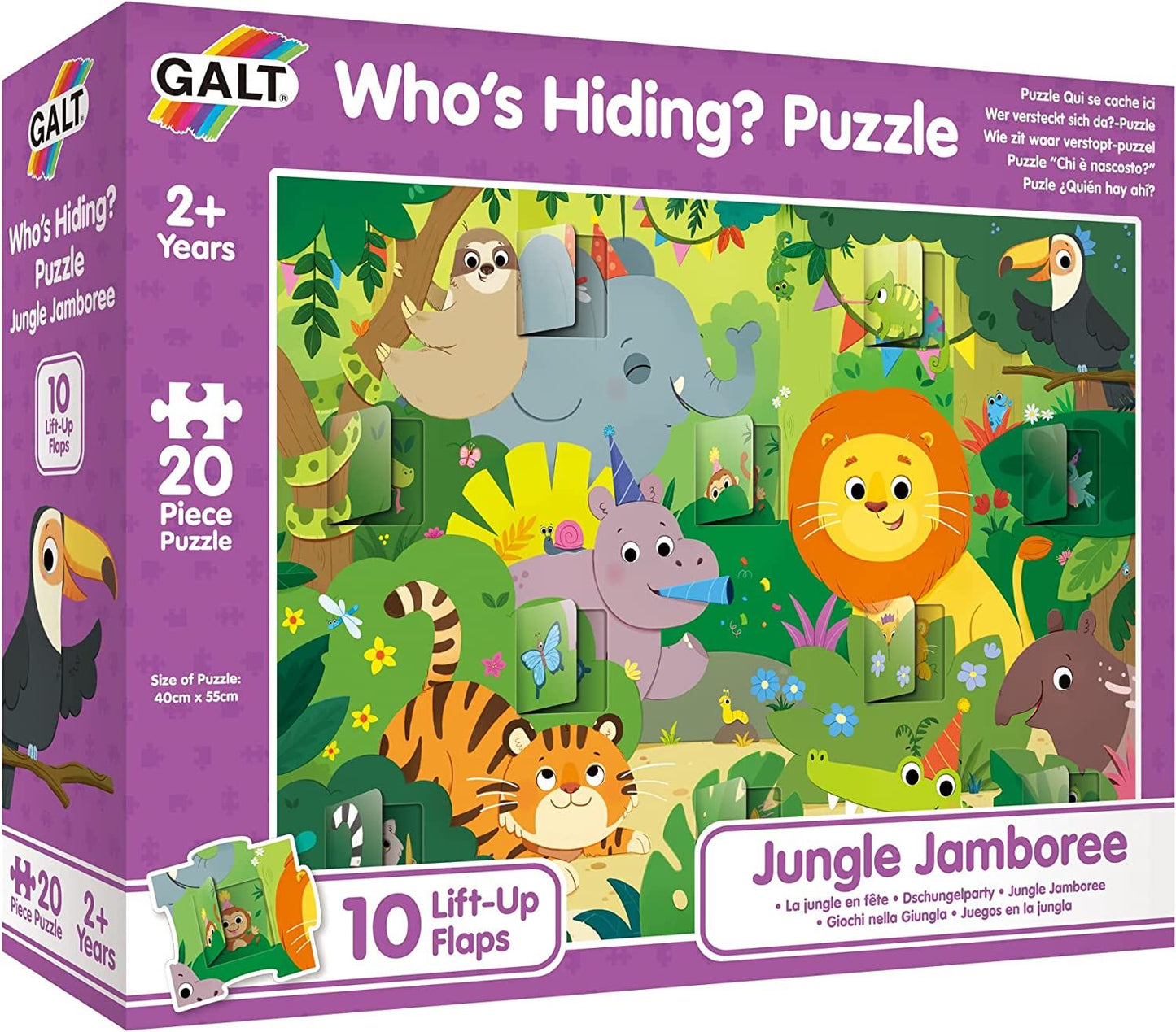 Galt Toys - Jungle Jamboree Jigsaw Puzzle - 20 Pieces