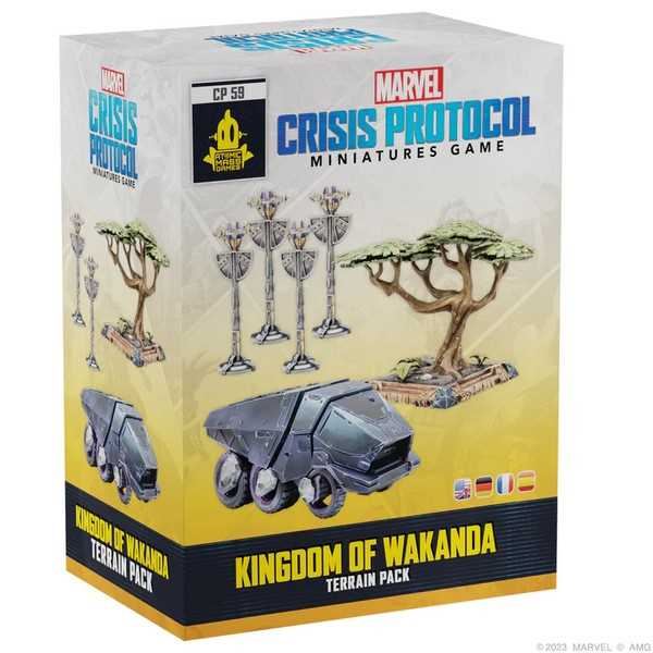 Marvel Crisis Protocol Kingdom Of Wakanda Terrain Pack