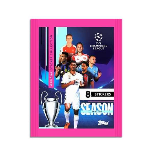 UCL Football 2023/24 Sticker Booster Box (50 Packs)