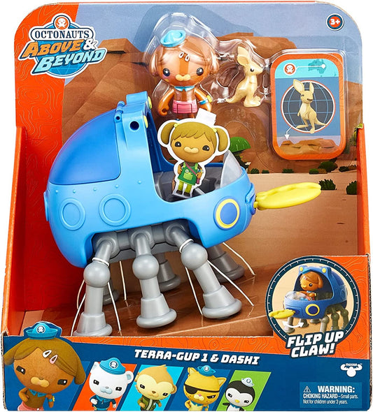 Octonauts Above & Beyond Terra-Gup & Dashi Deluxe Toy Vehicle & Figure