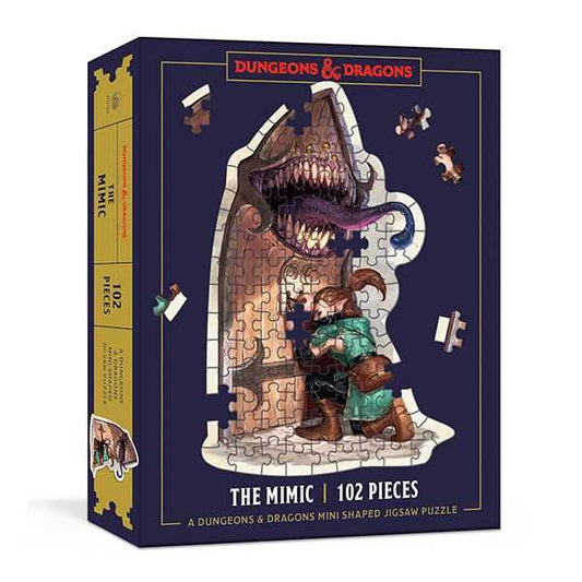 Dungeons & Dragons The Mimic Edition Mini Shaped 102 Piece Jigsaw Puzzle