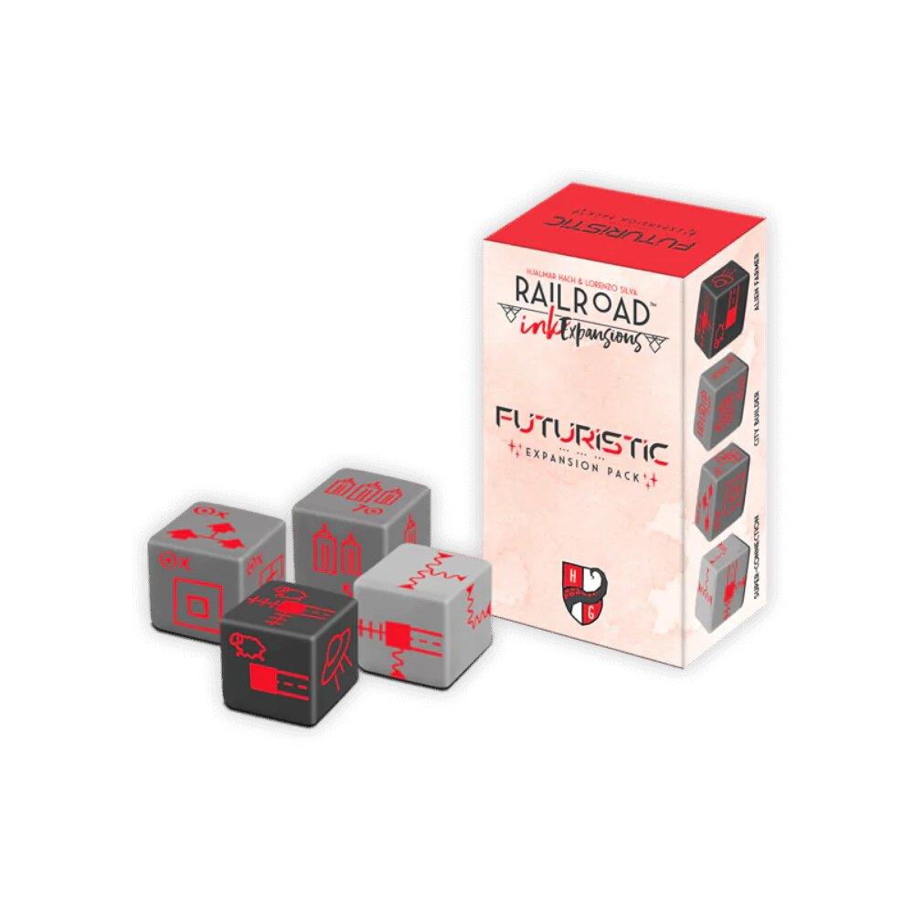 Railroad Ink Challenge Future Dice Expansion Pack