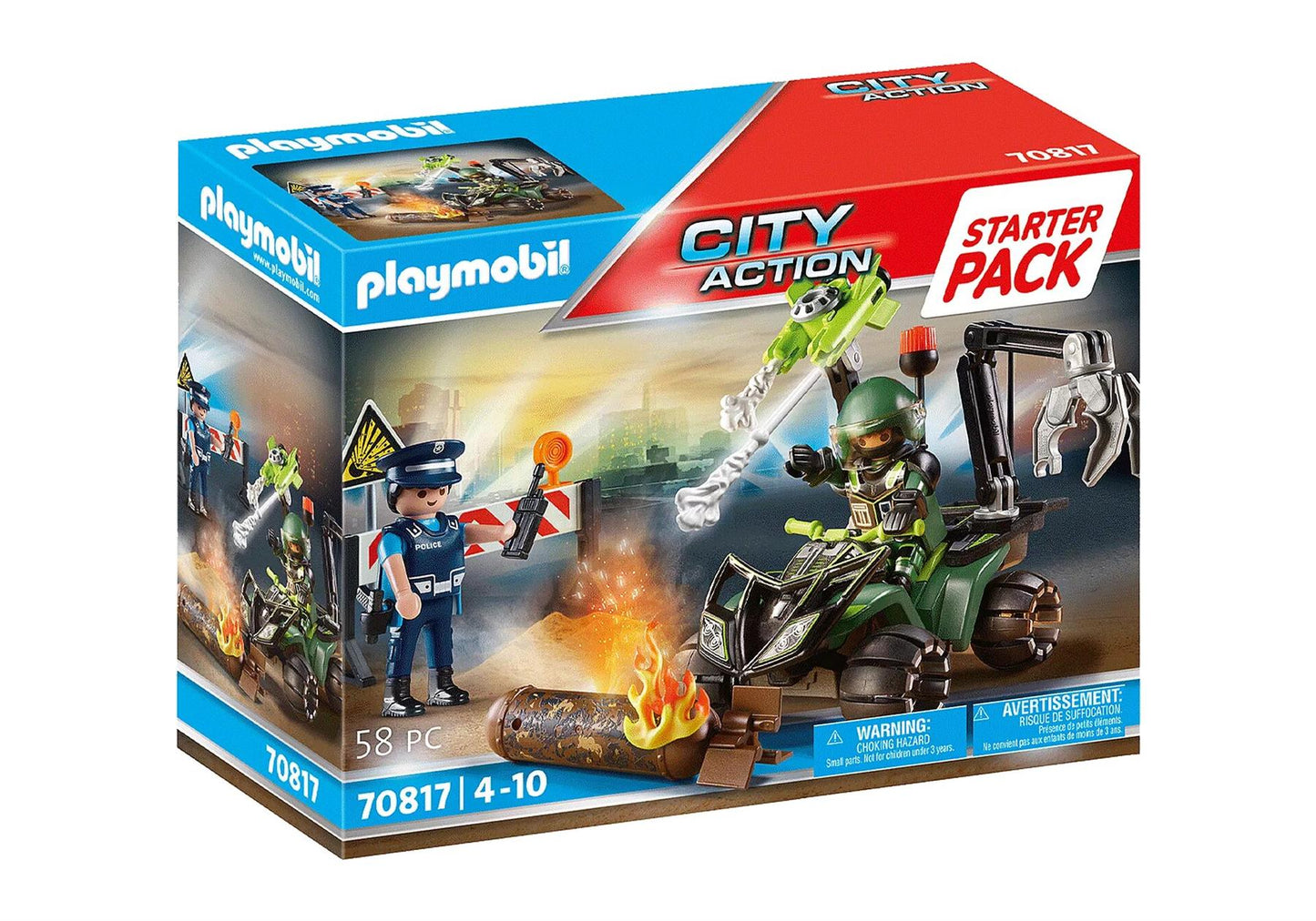 Playmobil City Action Police Training Playset Starter Pack