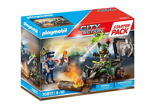 Playmobil City Action Police Training Playset Starter Pack