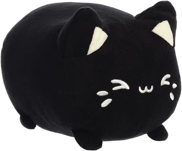 Aurora Tasty Peach Black Sesame Meowchi 7 Inch Soft Toy