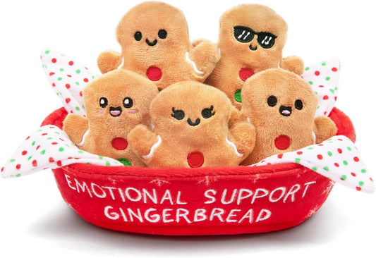 Emotional Support Gingerbreads Soft Toy