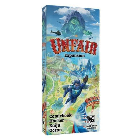 Unfair: Comic Book Hijacker Kaiju Ocean Expansion Board Game