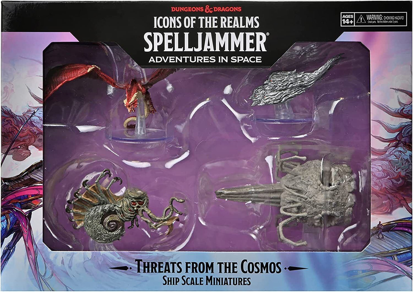 D&D Icons of the Realms: Threats from the Cosmos - Ship Scale Pre-Painted Miniatures