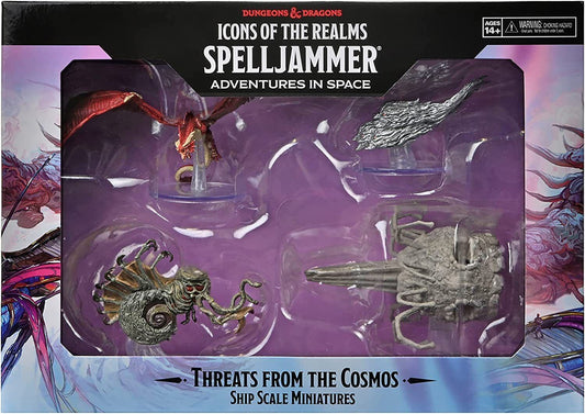 D&D Icons of the Realms: Threats from the Cosmos - Ship Scale Pre-Painted Miniatures