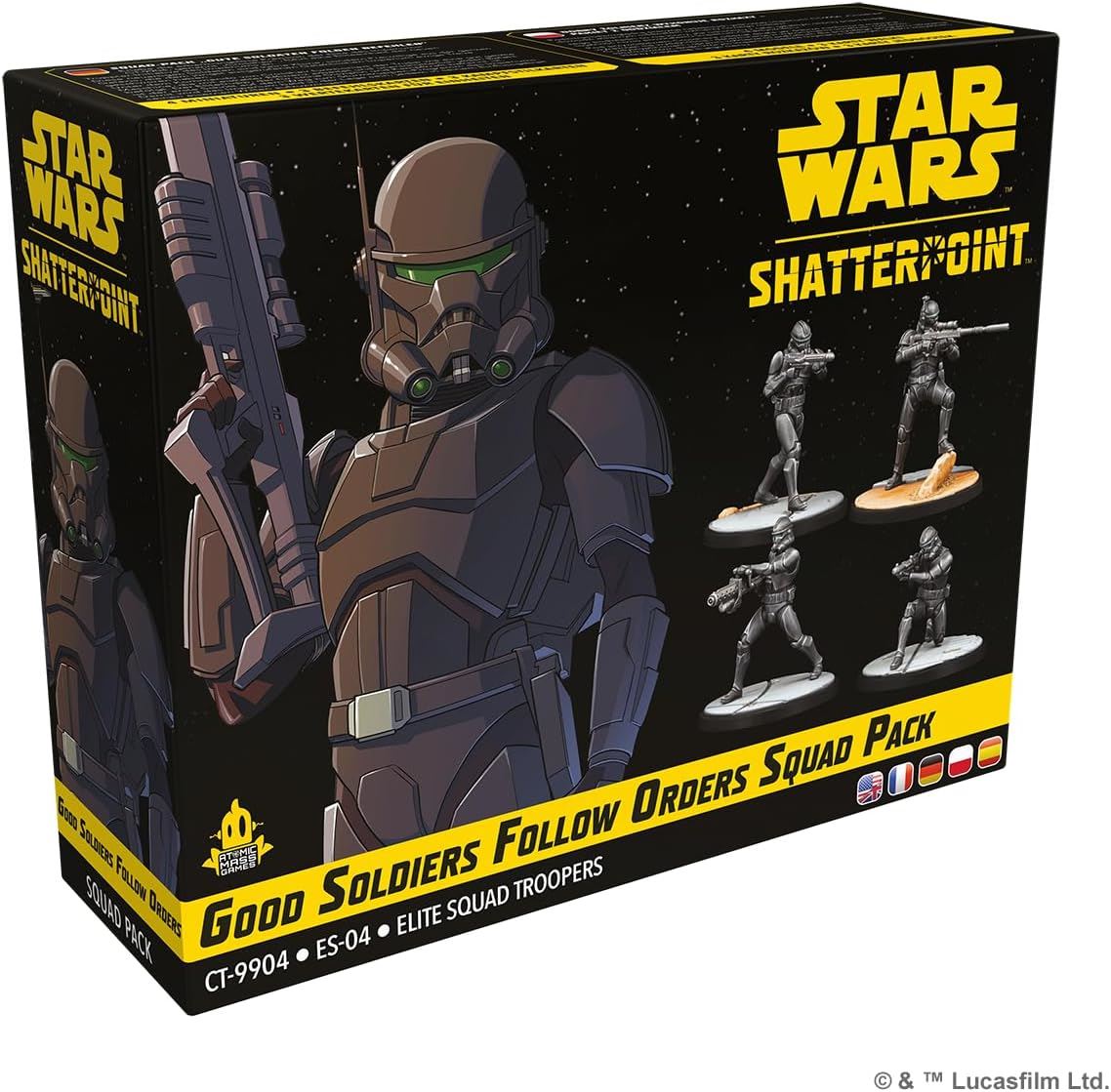 Star Wars: Shatterpoint Good Soldiers Follow Orders Squad Pack