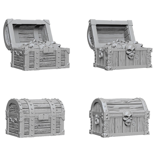 WizKids Unpainted Miniatures (W2) - Chests
