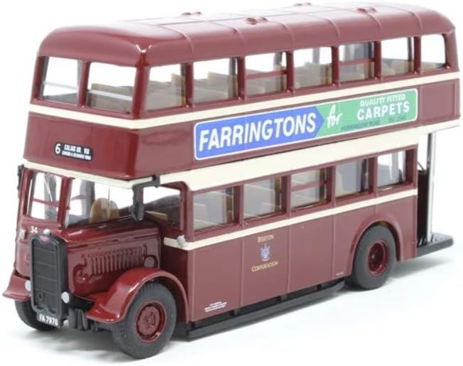 Corgi Guy Utility Bus- Burton Corporation- 6 Calais Rd via Station & Belvedere Road