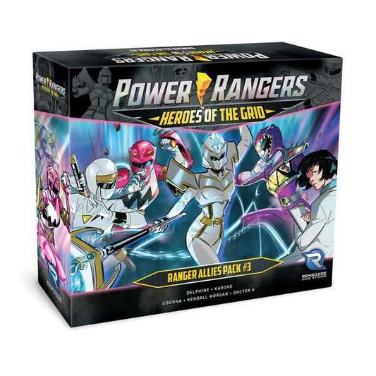 Power Rangers Heroes of the Grid: Ranger Allies Pack #3 Expansion Board Game