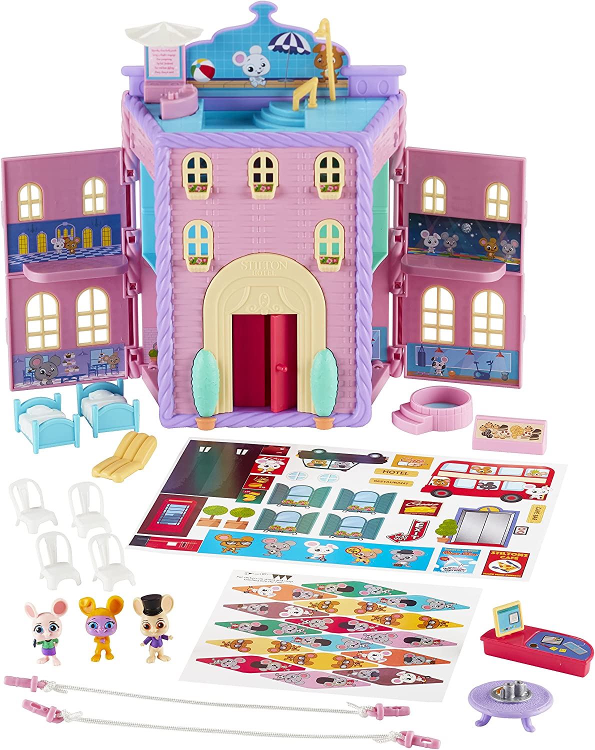Mouse In The House Stilton Hamper Hotel Playset