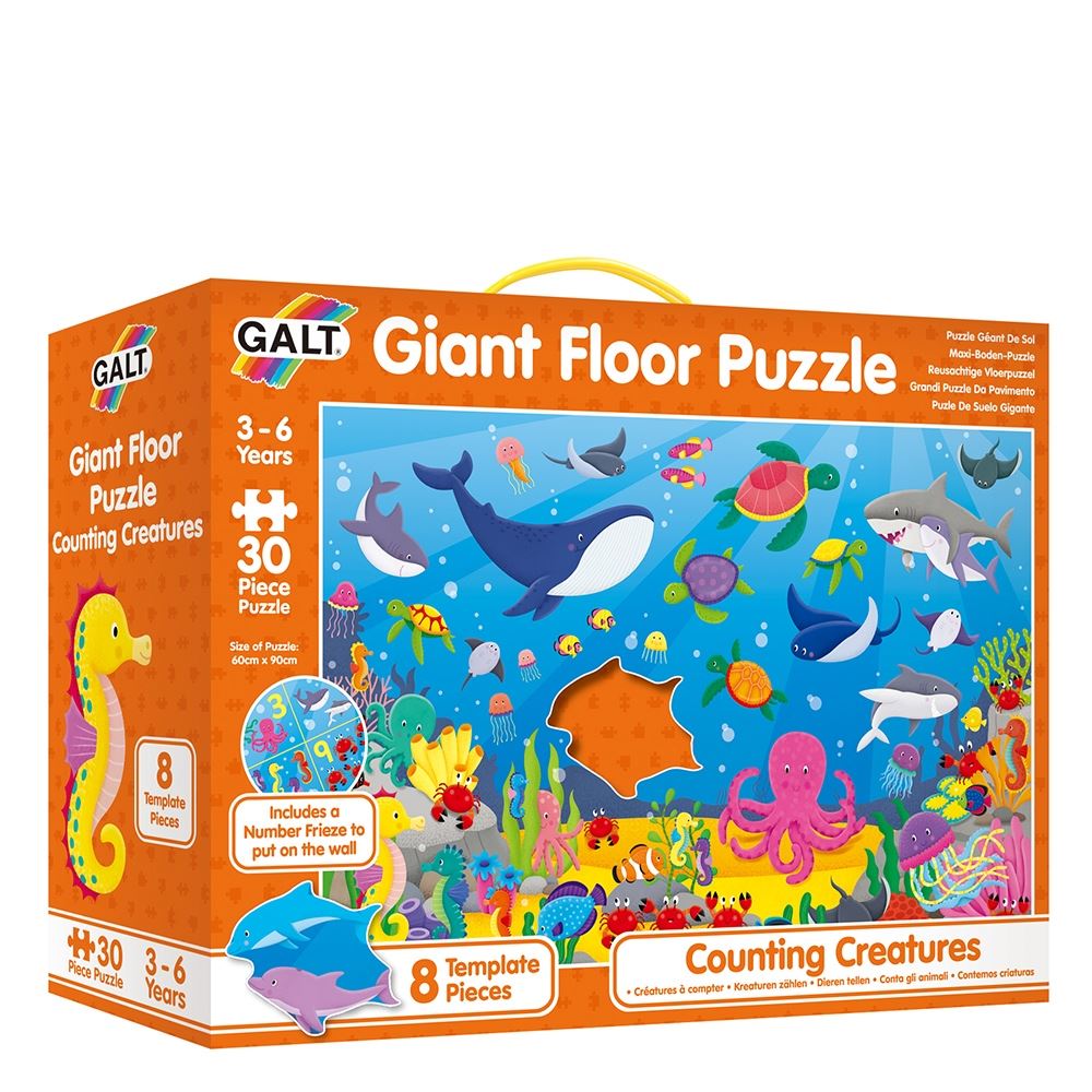 Galt Toys - Counting Creatures Giant Floor Puzzle - 30 Pieces