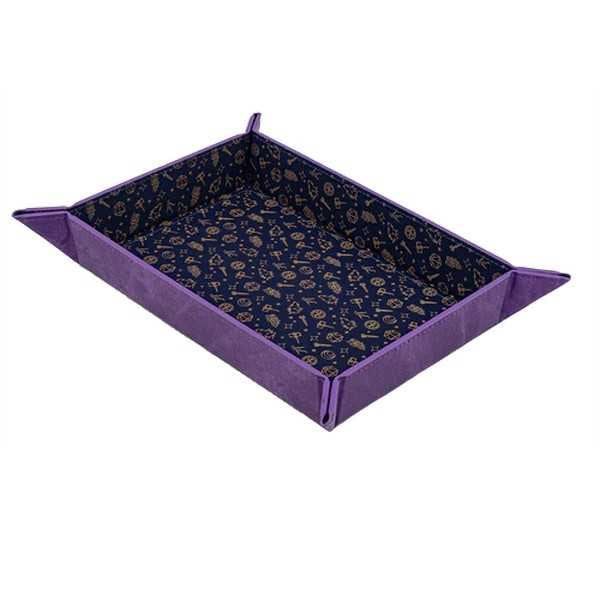 Ultra Pro Bells Hells Pattern Printed Leatherette Folding Dice Tray: Critical Role