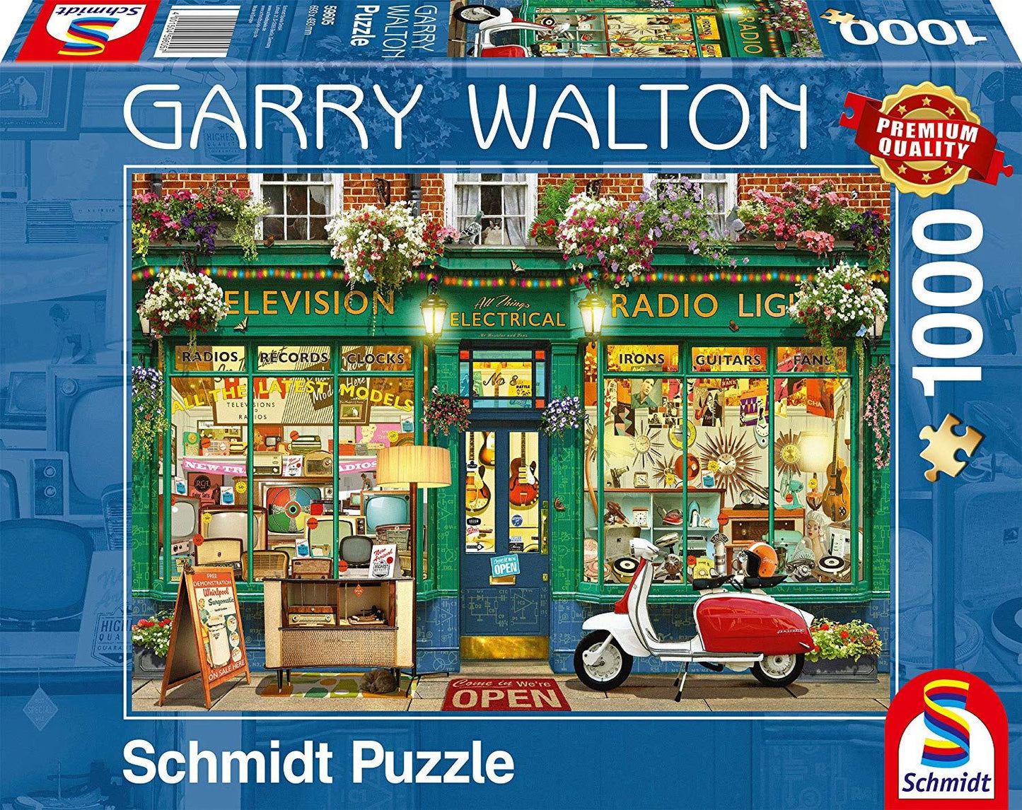 Schmidt Garry Walton: Electronics Shop Jigsaw Puzzle - 1000 Pieces