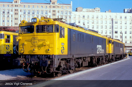 Electrotren RENFE electric locomotive 279 Taxi livery period V DCC