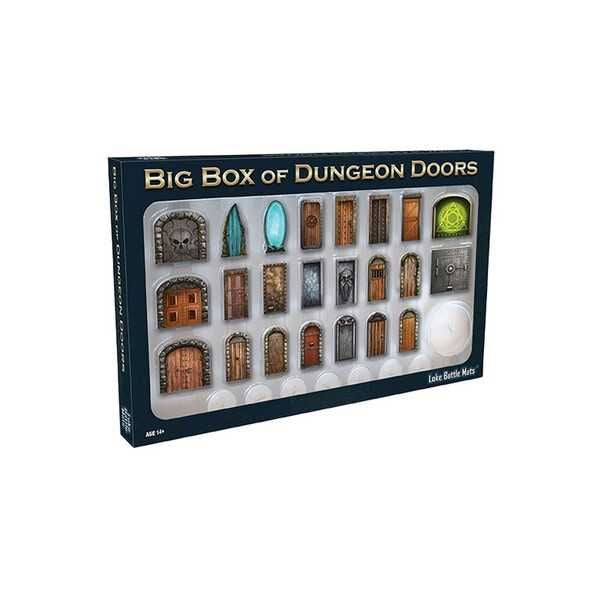 Big Box of Dungeon Doors Loke Battlemats