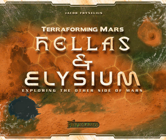 Terraforming Mars: Hellas & Elysium Expansion Board Game