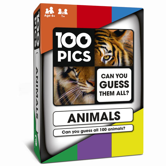 100 PICS Animals Card Game