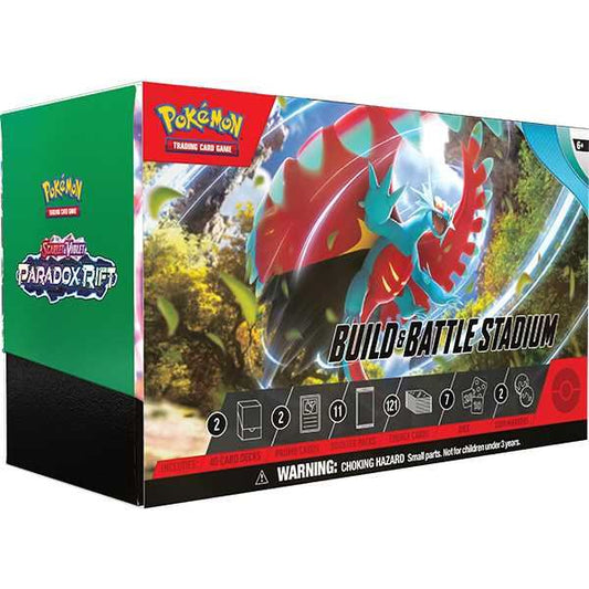 Pokemon TCG: Scarlet & Violet 4 Paradox Rift Build & Battle Stadium