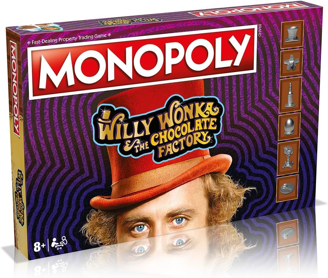 Willy Wonka and the Chocolate Factory Monopoly Board Game	