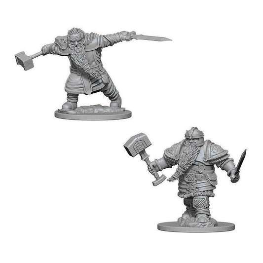 D&D Nolzur's Marvelous Unpainted Miniatures (W1) Dwarf Male Fighter
