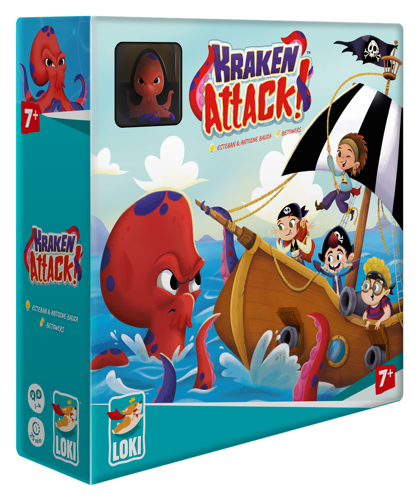 Kraken Attack Board Game	