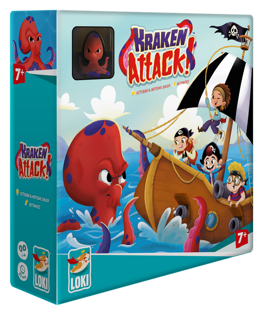 Kraken Attack Board Game	
