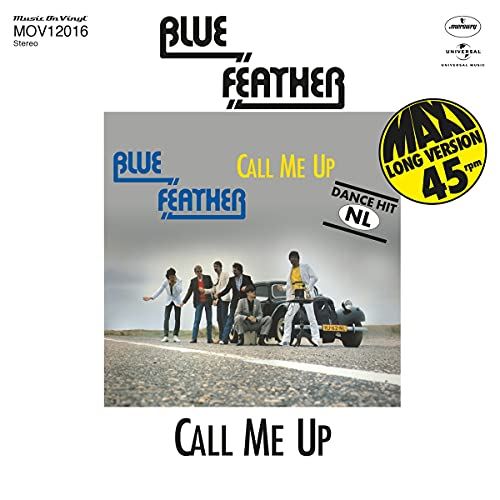 Blue Feather - Call Me Up / Let's Funk Tonight RSD 2021 Transparent Blue Vinyl