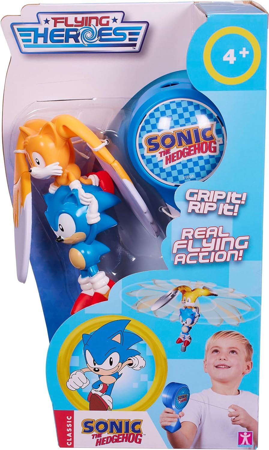 Flying Hero Sonic and Tails Action Toy