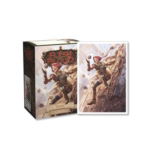 Matte Art Standard Sleeves: Flesh and Blood Dash - 100 Sleeves