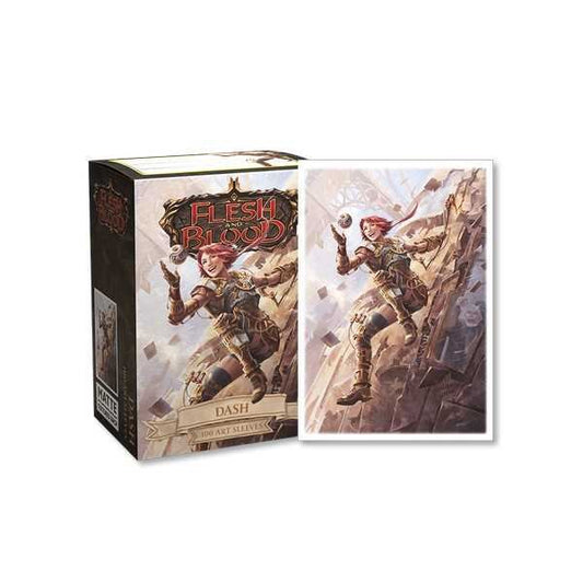 Matte Art Standard Sleeves: Flesh and Blood Dash - 100 Sleeves