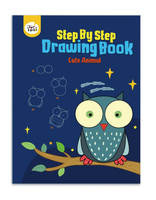 Cute Animals Step By Step Drawing Book