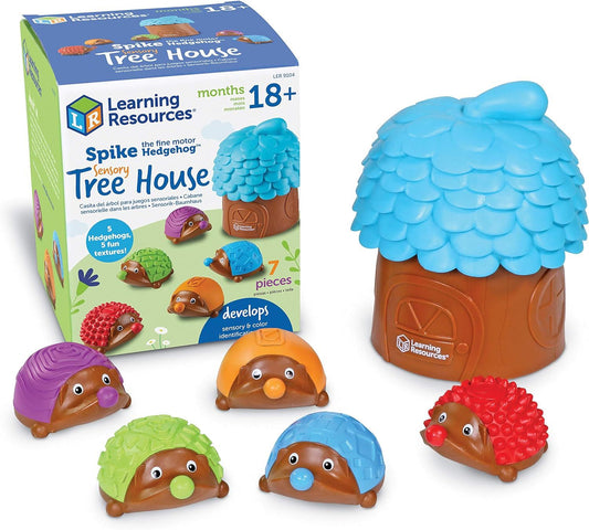 Learning Resources Spike Fine Motor Hedgehog Sensory Tree House
